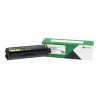 Lexmark oryginalny toner C3220Y0, yellow, 1500s, return