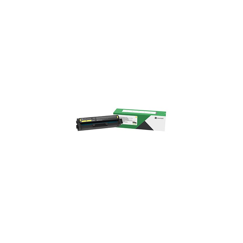 Lexmark oryginalny toner C332HY0, yellow, 2500s, high capacity, return