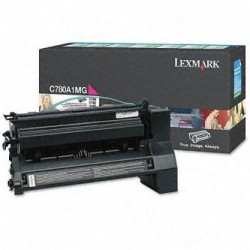 Lexmark oryginalny toner C780A1MG, magenta, 6000s, return