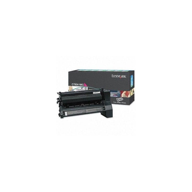 Lexmark oryginalny toner C780A1MG, magenta, 6000s, return