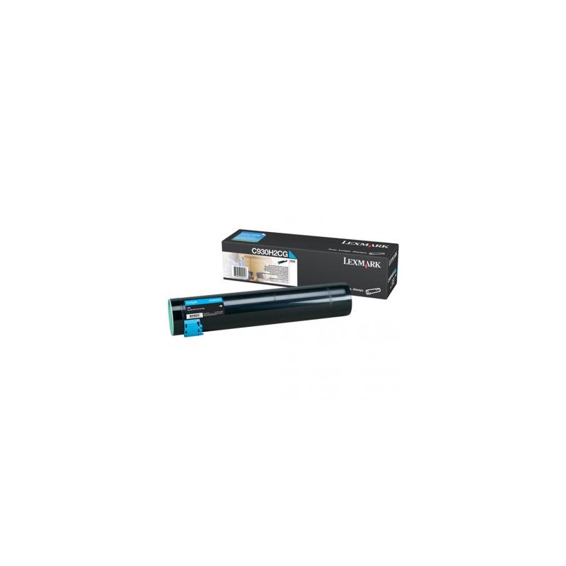 Lexmark oryginalny toner C930H2CG, cyan, 24000s