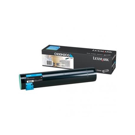 Lexmark oryginalny toner C930H2CG, cyan, 24000s