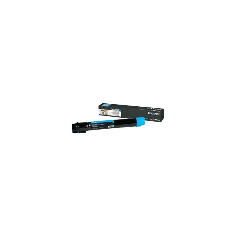 Lexmark oryginalny toner C950X2CG, cyan, 22000s