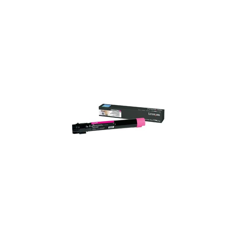 Lexmark oryginalny toner C950X2MG, magenta, 22000s