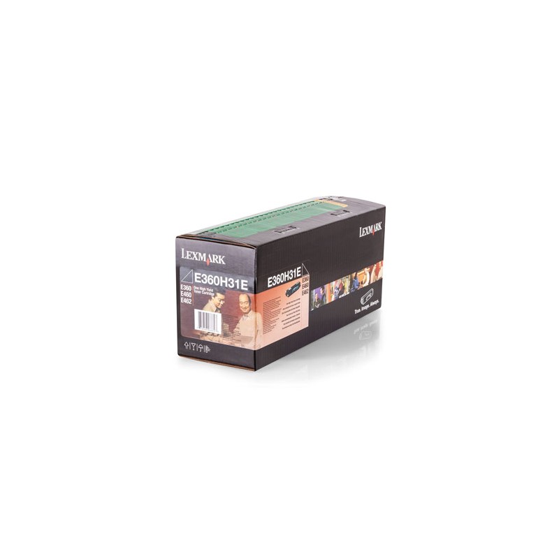 Lexmark oryginalny toner E360H31E, black, 9000s, high capacity