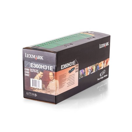 Lexmark oryginalny toner E360H31E, black, 9000s, high capacity