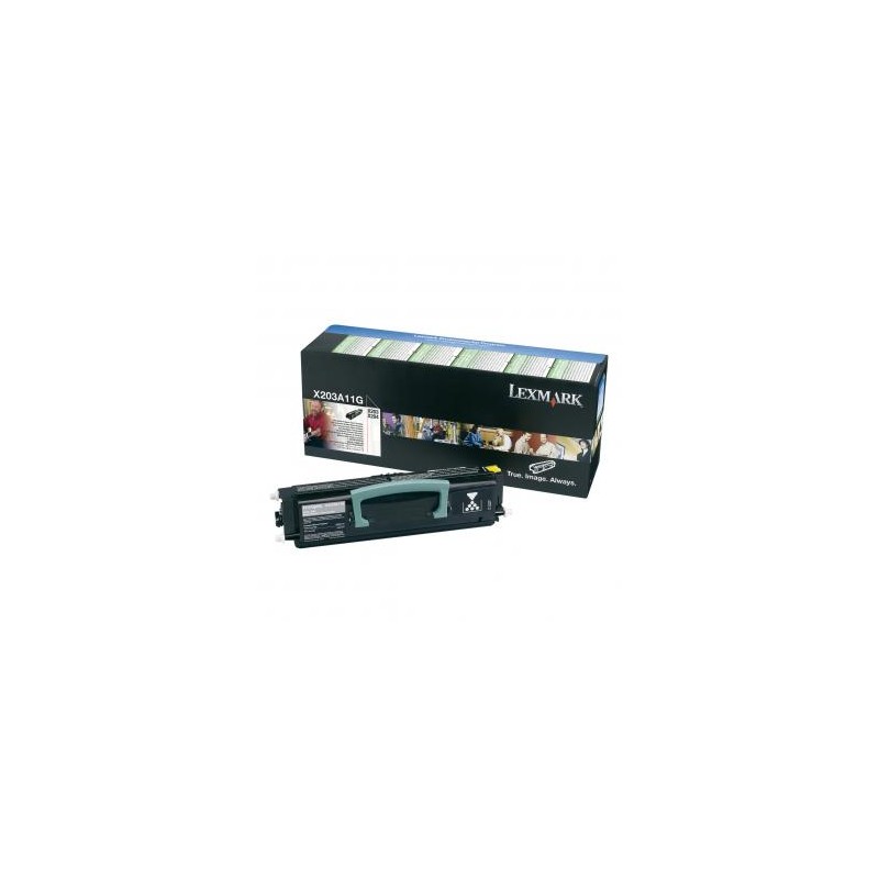 Lexmark oryginalny toner X203A11G, black, 2500s, return