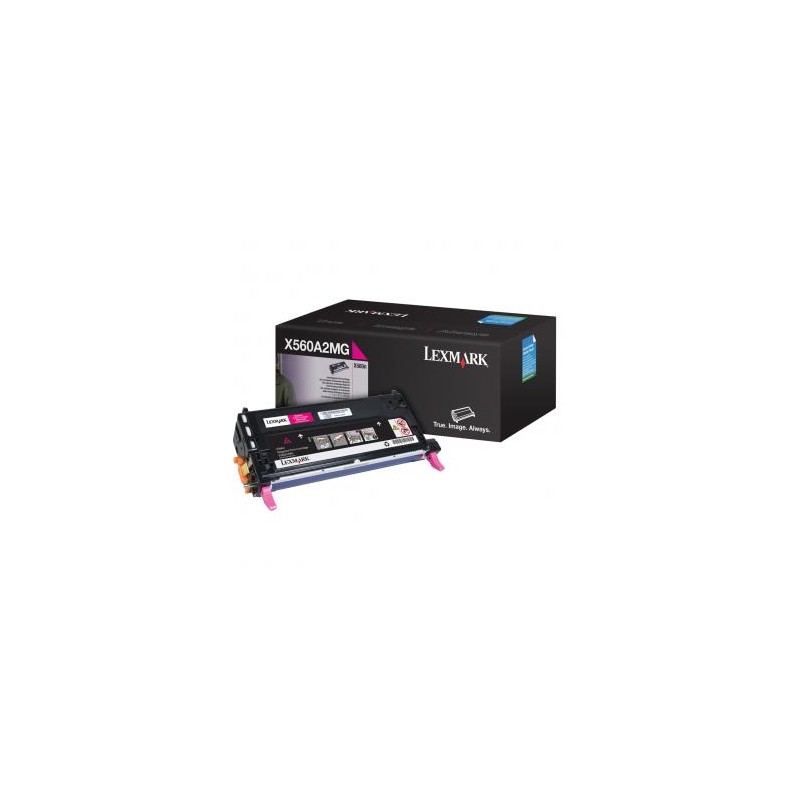 Lexmark oryginalny toner X560A2MG, magenta, 4000s