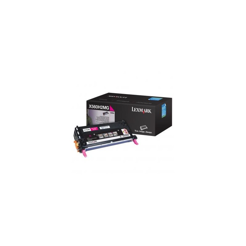 Lexmark oryginalny toner X560H2MG, magenta, 10000s