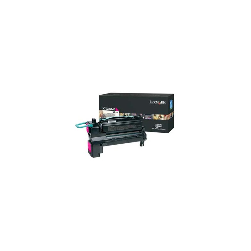 Lexmark oryginalny toner X792X2MG, magenta, 20000s, extra duża pojemność
