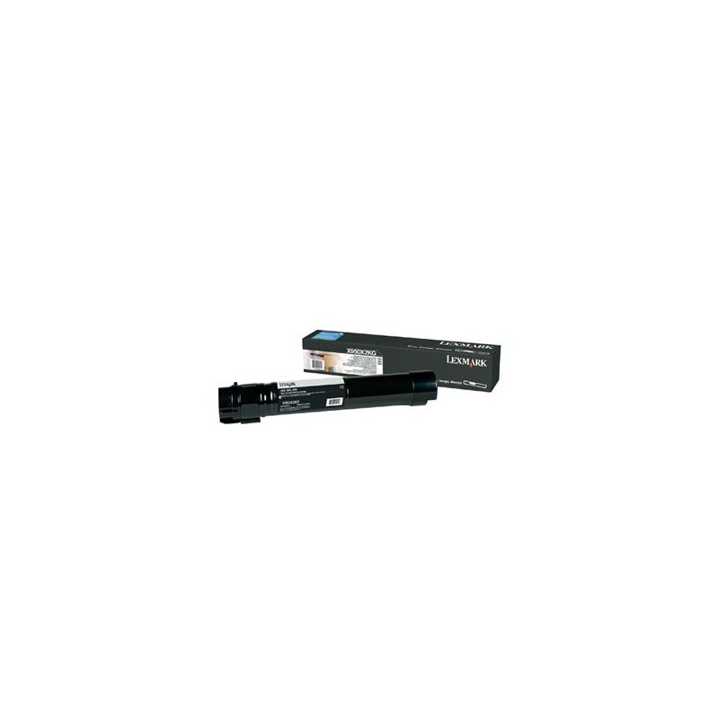 Lexmark oryginalny toner X950X2KG, black, 38000s, extra duża pojemność