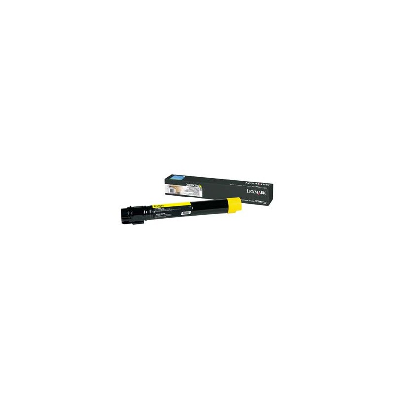 Lexmark oryginalny toner X950X2YG, yellow, 24000s, extra duża pojemność