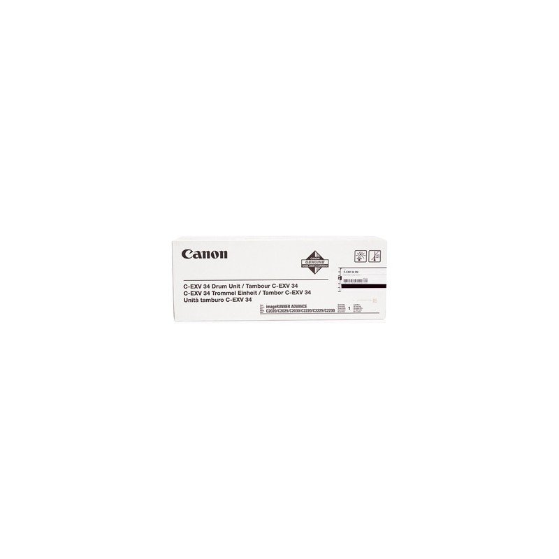 Canon oryginalny bęben C-EXV34 BK, 3786B003, black, 43000s