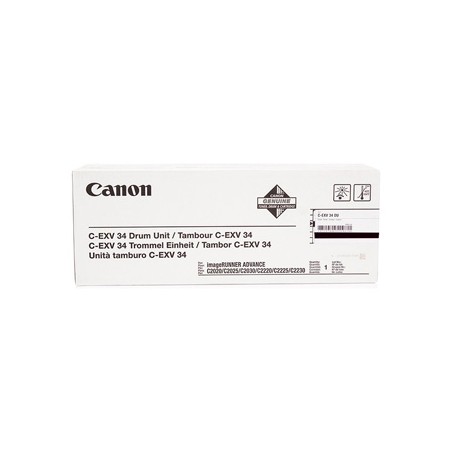 Canon oryginalny bęben C-EXV34 BK, 3786B003, black, 43000s