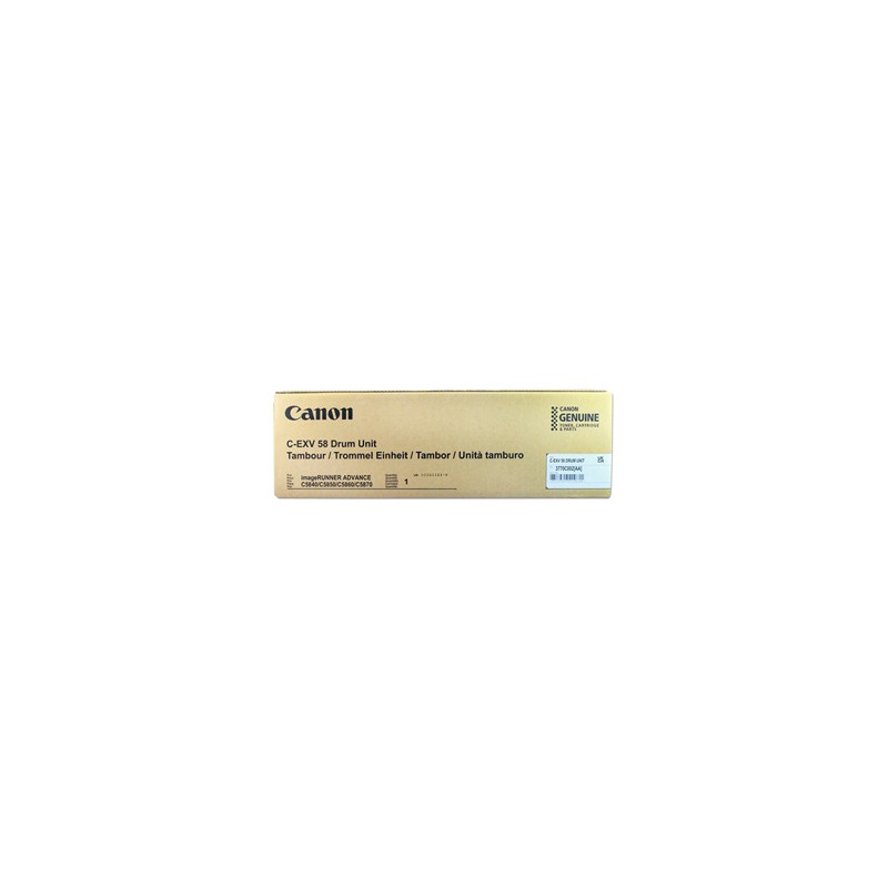 Canon oryginalny bęben C-EXV58 BK, 3770C002, black, 482000s