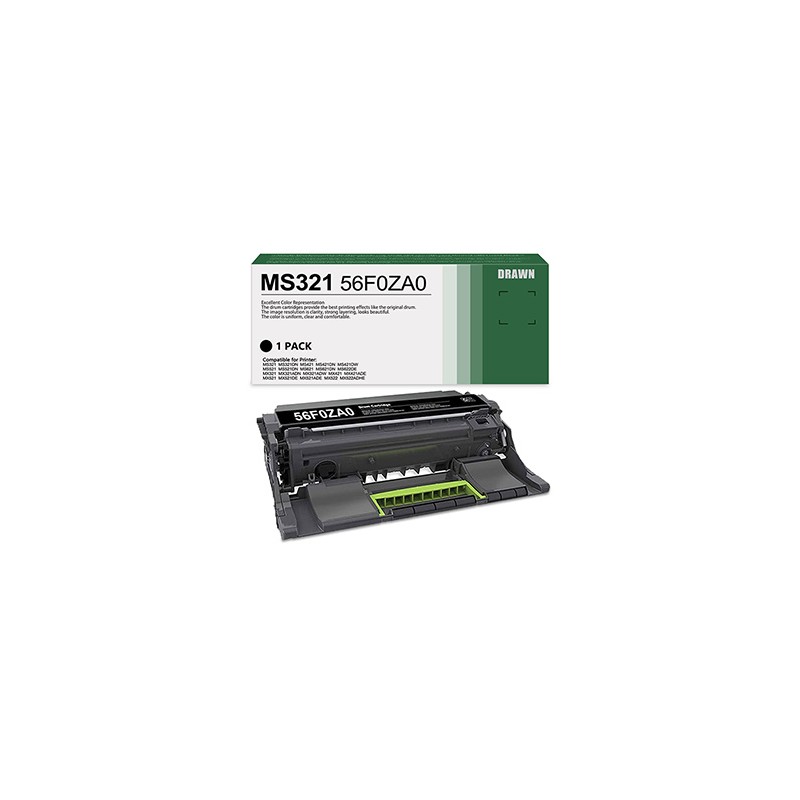 Lexmark oryginalny bęben 56F0ZA0, black, 60000s