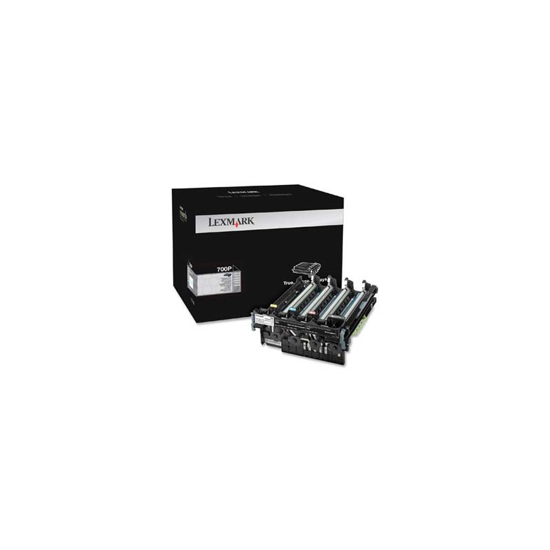 Lexmark oryginalny bęben 70C0P00, 700P, black, 40000s