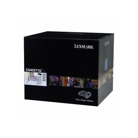 Lexmark oryginalny bęben C540X71G, black, 30000s, unit + czarny developer