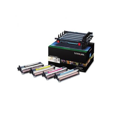 Lexmark oryginalny bęben C540X74G, black/color, 30000s, unit + CMYK developer