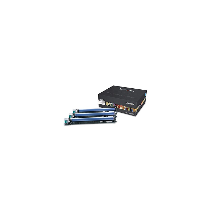 Lexmark oryginalny bęben C950X73G, CMY, 3x 115000s, 3ks