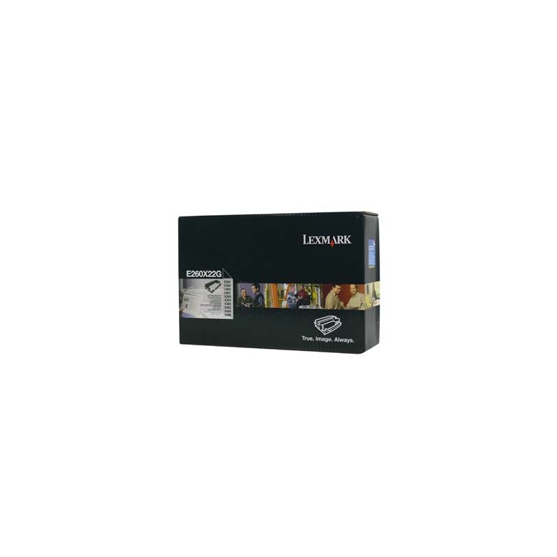 Lexmark oryginalny bęben E260X22G, black, 30000s