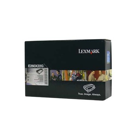 Lexmark oryginalny bęben E260X22G, black, 30000s