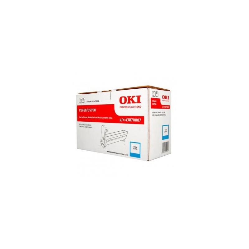 OKI oryginalny bęben 43870007, cyan, 20000s