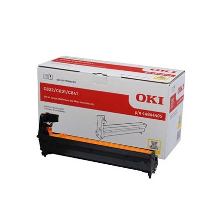 OKI oryginalny bęben 44844405, yellow, 30000s