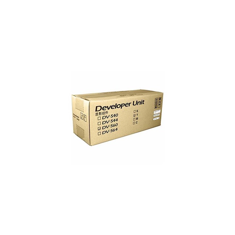 Kyocera oryginalny developer DV-560Y, 302HN93023, yellow, 200000s