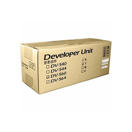 Kyocera oryginalny developer DV-560Y, 302HN93023, yellow, 200000s