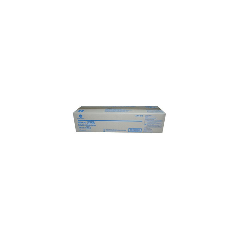 Konica Minolta oryginalny developer A7U40KD, DV-313C, cyan, 600000s