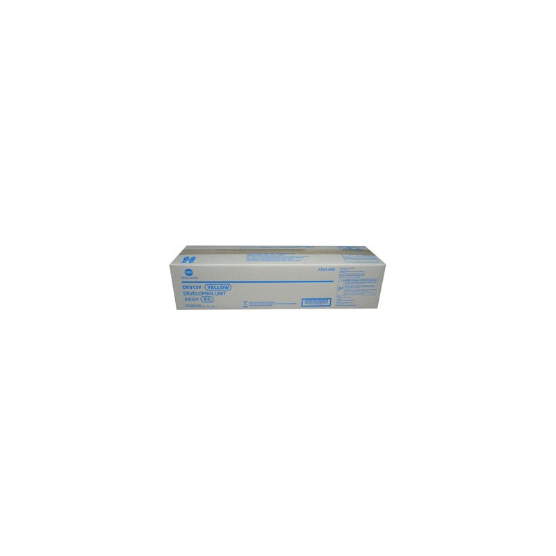 Konica Minolta oryginalny developer A7U408D, DV-313Y, yellow, 600000s
