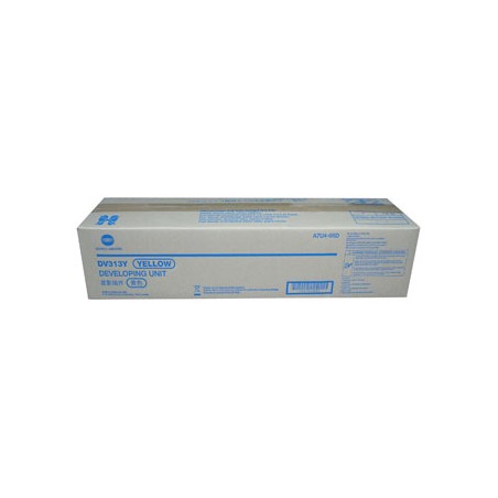 Konica Minolta oryginalny developer A7U408D, DV-313Y, yellow, 600000s