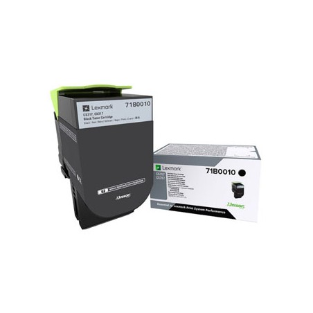 Lexmark oryginalny toner 71B0010, black, 3000s