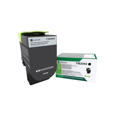 Lexmark oryginalny toner 71B20K0, black, 3000s