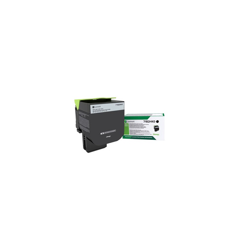 Lexmark oryginalny toner 71B2HK0, black, 6000s