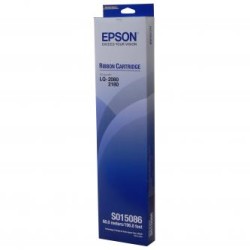 Epson oryginalny taśma do drukarki, C13S015086, czarna, Epson