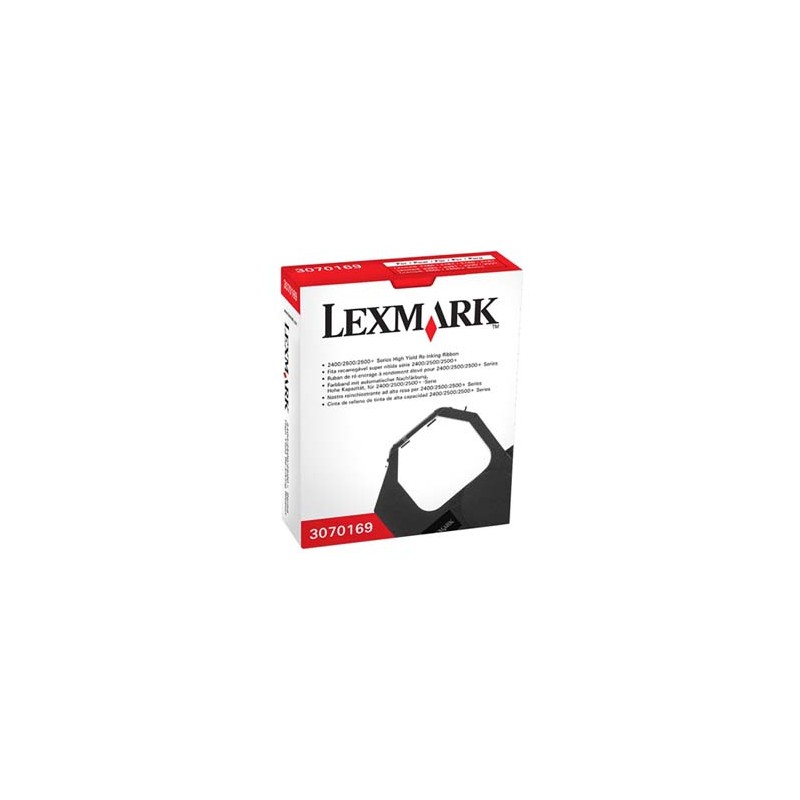 IBM oryginalny taśma do drukarki, 3070169, czarna, dla Lexmark