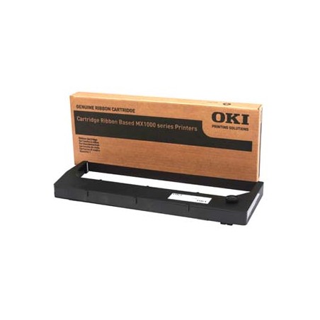 OKI oryginalny taśma do drukarki, 09005591, czarna, OKI do drukarek igłowych serii MX1000 CRB