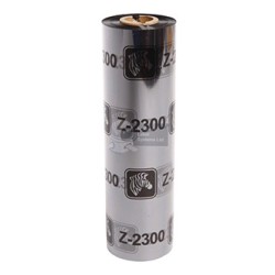 Zebra oryginalny  taśma termotransferowa woskowa, 02300GS11007, black, 110mm*74m, cena za 1 szt opakowanie  12 szt