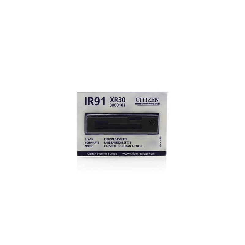 Citizen oryginalny tasma do kas fiskalnych, 3000101, IR 91, czarna, Citizen IR91B, MD910, MD911, IDP3110, IDP3111, CBM900