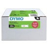 Dymo oryginalny taśma do drukarek etykiet, Dymo, 2231632, czarny druk/biały podkład, 7m, 12mm, 20 szt w opakowaniu, cena za opak