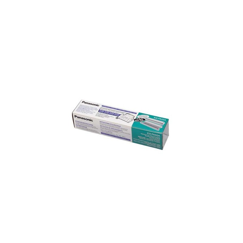 Panasonic oryginalny folia do faxu KX-FA55E/A, 2*150str., Panasonic Fax KX-FP 82, 80, 81, 85, 86, 150, 155, KX-FM 90