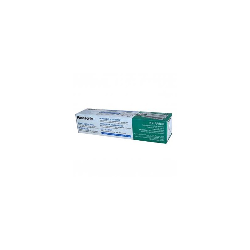 Panasonic oryginalny folia do faxu KX-FA55X, 2*150str., Panasonic Fax KX-FP 82, 80, 81, 85, 86, 150, 155, 158