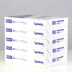Papier kserograficzny Lyreco, A4, 80 g/m2, biały, 500 arkusza, EOL