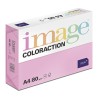 Papier kserograficzny Coloraction, Malibu, A4, 80 g/m2, refleksyjny różowy, 500 arkusza, nadaje się do druku atramentowego