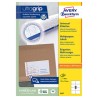 Avery Zweckform etykiety 105mm x 74mm, A4, białe, 8 etykiety, pakowane po 100 szt., 3427, do drukarek laserowych i atramentowych