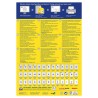 Avery Zweckform etykiety 97 x 55 mm, A4, białe, 10 etykiety, pakowane po 100 szt., 3679, do drukarek laserowych i atramentowych