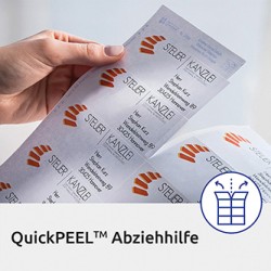 Avery Zweckform etykiety 97 x 67.7 mm, A4, białe, 8 etykiety, QuickPEEL, pakowane po 30 szt., 4782, do drukarek laserowych i atr