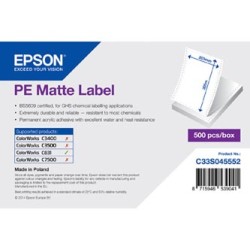 Epson etykiety 203mm x 305mm, białe, pakowane po 500 szt., C33S045552, do drukarek atramentowych
